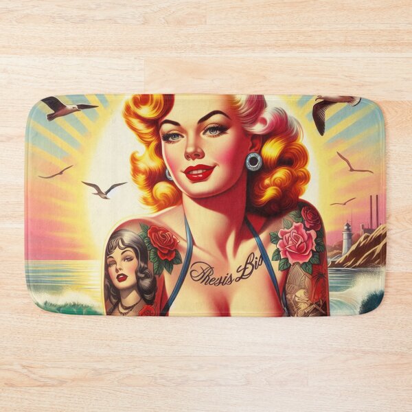 Item preview, Hot Blonde Pin-up designed and sold by PulpVintage.