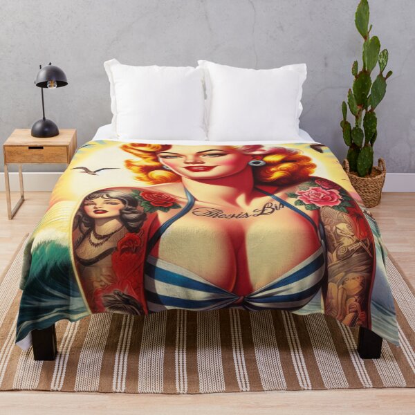 Item preview, Hot Blonde Pin-up designed and sold by PulpVintage.