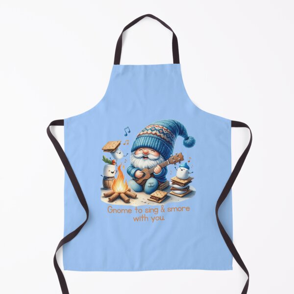Item preview, Gnome to Sing and S’more With You | Cute Music and Marshmallows Design | Adorable Campfire Art designed and sold by Gnome to Express.
