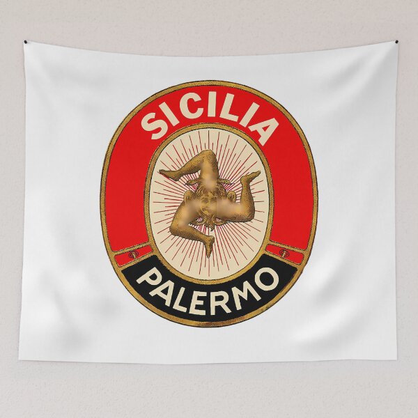 Item preview, Sicilia Palermo T-Shirt - Vintage Style Sicily Tee designed and sold by GeovannyGreenfe.