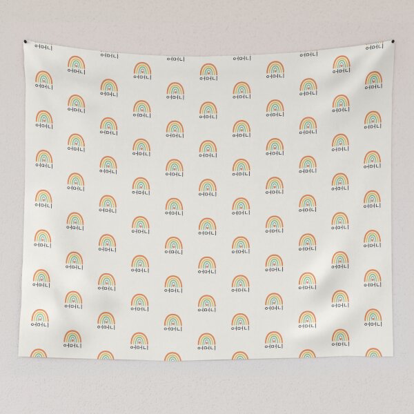 Item preview, 어머니 - Mother in Korean - Colorful Rainbow - Cute Gift for Korean Mom designed and sold by patternjp.