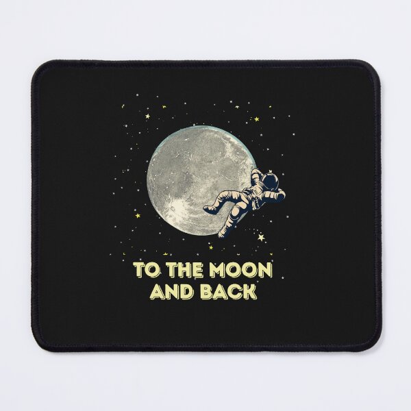 Item preview, TO THE MOON AND BACK designed and sold by SoulArtis.