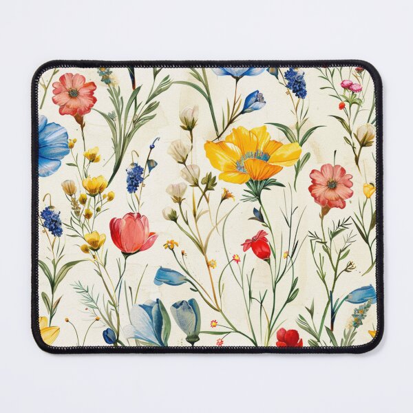 Item preview, Beautiful spring flowers print pattern designed and sold by HandCraftedArt.