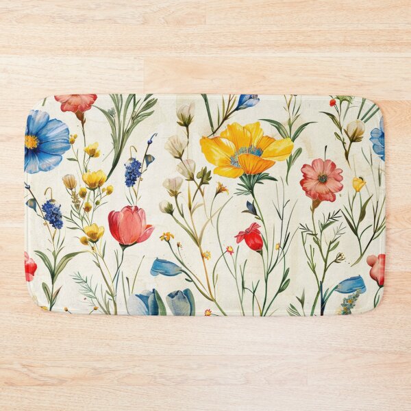 Item preview, Beautiful spring flowers print pattern designed and sold by HandCraftedArt.