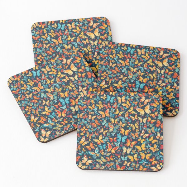Item preview, Abstract Colorful Butterfly Pattern designed and sold by calibrit.