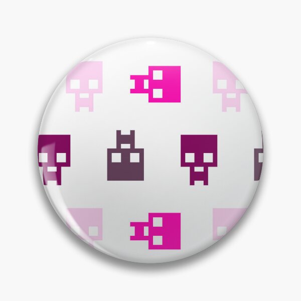 Item preview, Pink Pixel Skull Collection- Cool skull pattern designed and sold by EWNDesigns.