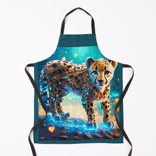 Item preview, blue stone cheetah designed and sold by janjacbu.