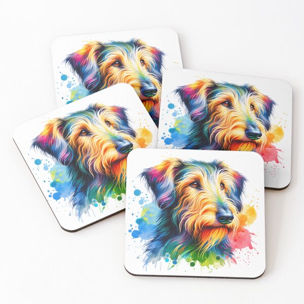 Item preview, Watercolor Scottish Deerhound  designed and sold by TheAnimalZ00.