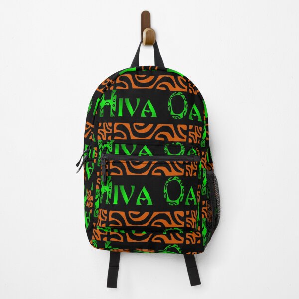 Item preview, HIVA OA (green) designed and sold by Nesian-Tahiti.