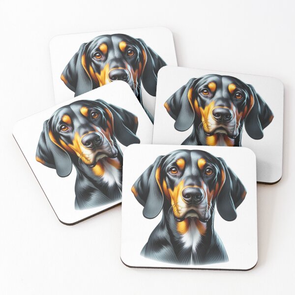 Item preview, Black And Tan Coonhound Dog designed and sold by TheAnimalZ00.