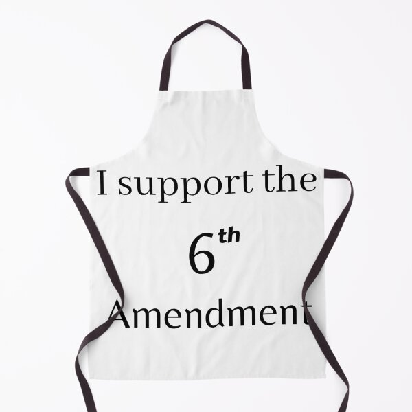 Item preview, I Support the 6th Amendment! designed and sold by ChristianCoding.