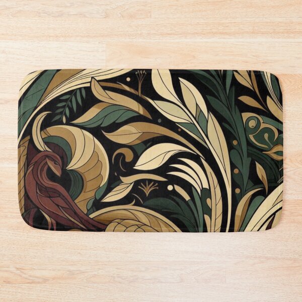 Item preview, Art Nouveau's Hidden Garden: Unveiling Nature's Elegance designed and sold by BobbyTee Merch.