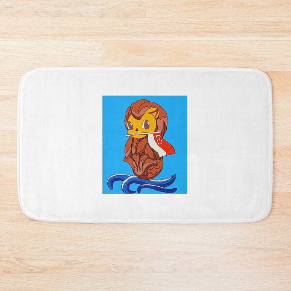 Item preview, Digital Artwork of cute Merlion designed and sold by Sabrina-1988.