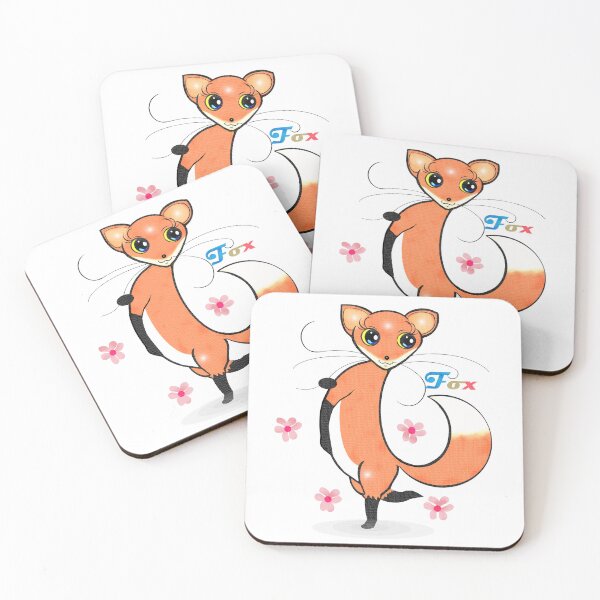 Item preview, Charming fox designed and sold by Shirley cute art .
