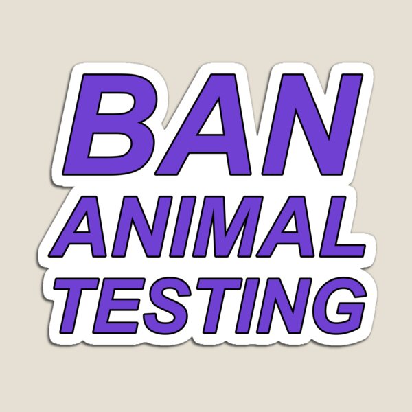 Item preview, Ban Animal Testing (Purple) designed and sold by haunterie.