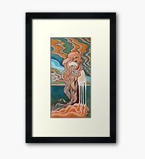 Moony Framed Print
