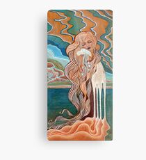 Moony Metal Print