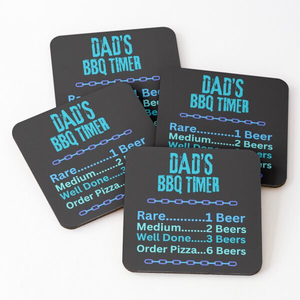 Item preview, Funny Dad's BBQ Timer Design designed and sold by AlienOccupation.