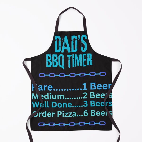 Item preview, Funny Dad's BBQ Timer Design designed and sold by AlienOccupation.