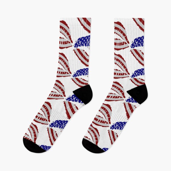 Item preview, Show your love for America with this stars and stripes kiss tee. designed and sold by TJR-Production.