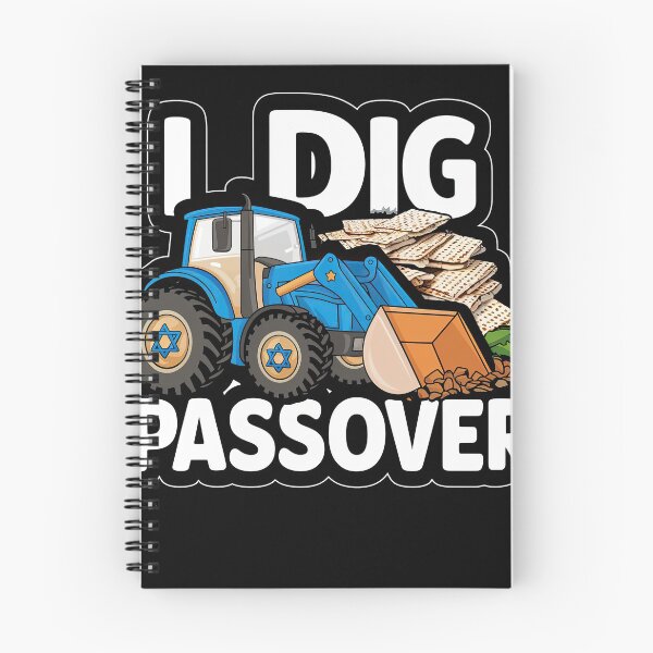 Item preview, IDig Passover Matzah Balls Afikoman Excavator Pesach Seder designed and sold by teeturle.