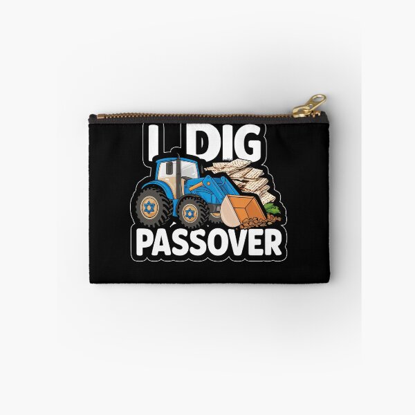 Item preview, IDig Passover Matzah Balls Afikoman Excavator Pesach Seder designed and sold by teeturle.