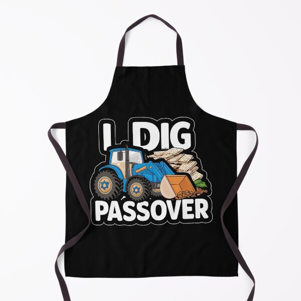 Item preview, IDig Passover Matzah Balls Afikoman Excavator Pesach Seder designed and sold by teeturle.