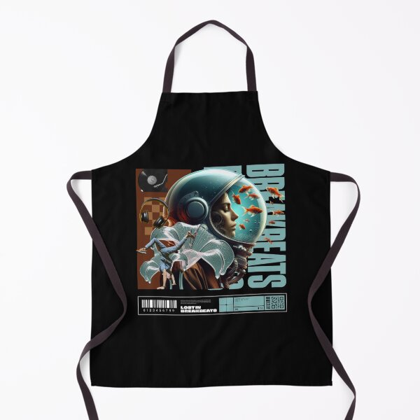 Item preview, BREAKBEAT  - Female Astronaut (blue/white) designed and sold by Discothreadz.