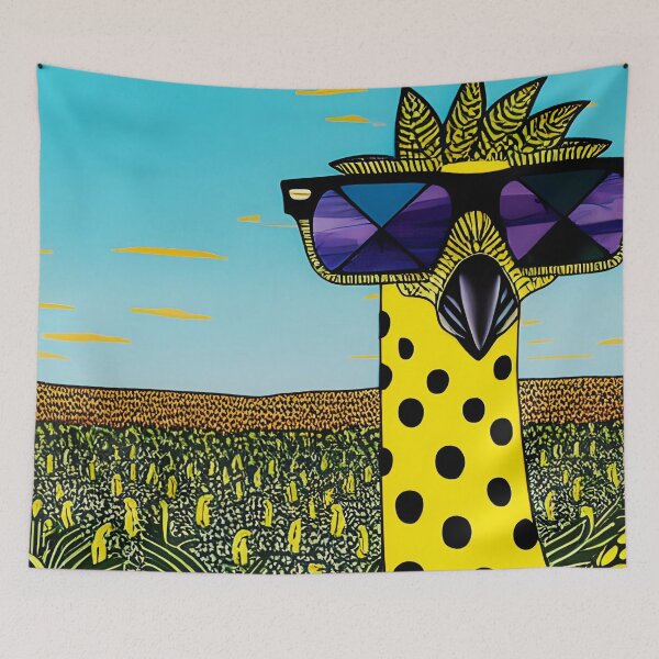 Item preview, Safari Chic: The Ostrich's Gaze designed and sold by ramboe.