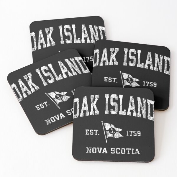 Item preview, Oak Island Canada Vintage Nautical Boat Anchor Flag Sports  designed and sold by Yadubramanian.