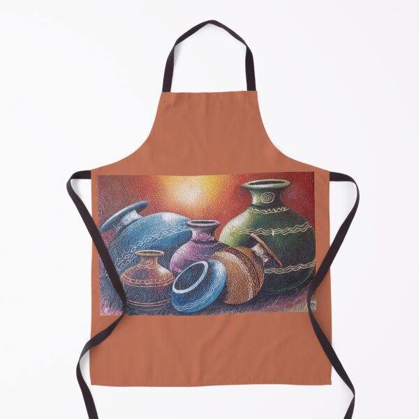 Item preview, Clay pot art. designed and sold by Mati Robledo.