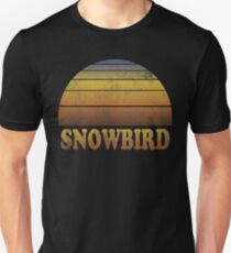 Vintage Snowbird Sunset Shirt Unisex T-Shirt