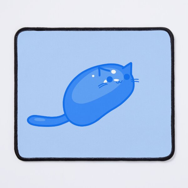 Item preview, Blue jelly bean cat designed and sold by Cre8iveCat.