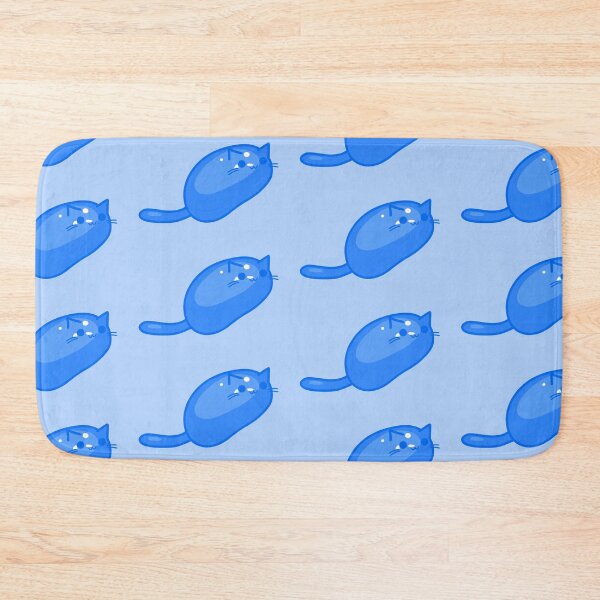 Item preview, Blue jelly bean cat designed and sold by Cre8iveCat.
