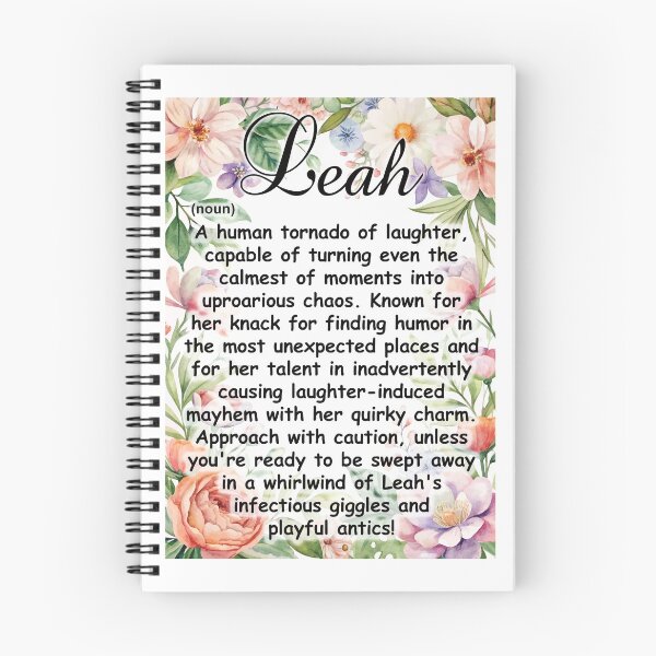 Item preview, Leah name designed and sold by OCNau.