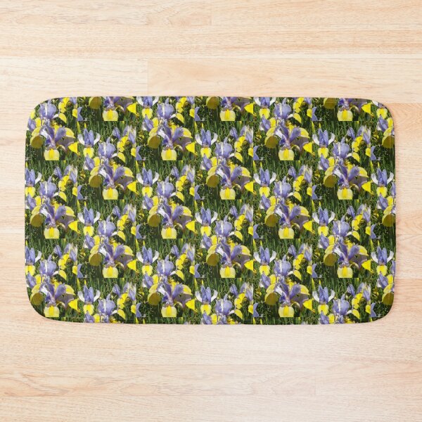 Item preview, Profusion of Purple and Yellow Dutch Iris  designed and sold by JoyousArt4u.