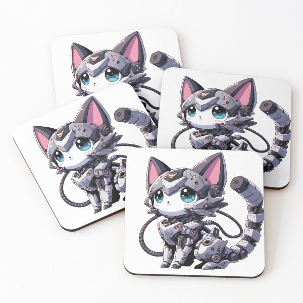 Item preview, anime cat mech designed and sold by Suukunna.