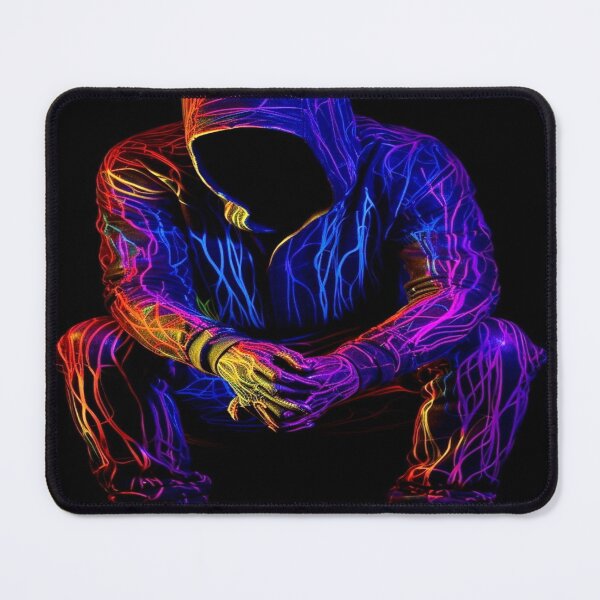 Item preview, Neon Rainbow Manifold Reflection Art designed and sold by augustinelpgee.