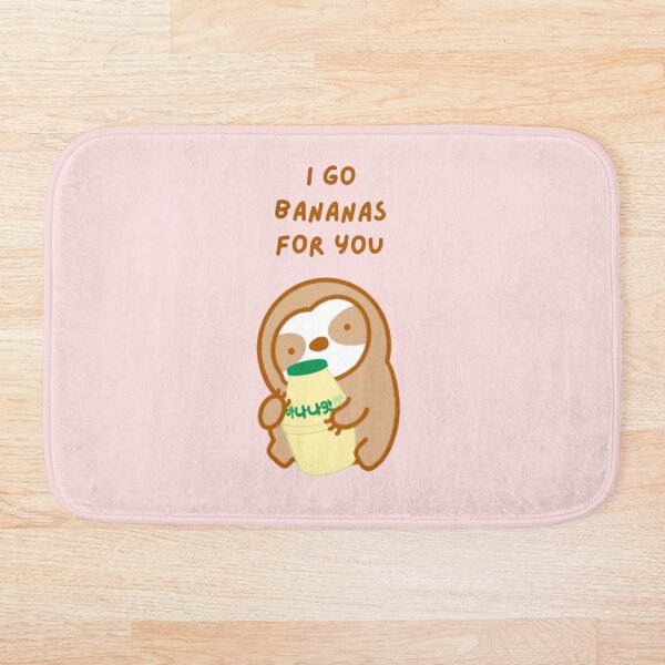 Item preview, Cute Korean Banana Milk Sloth  designed and sold by theslothinme.