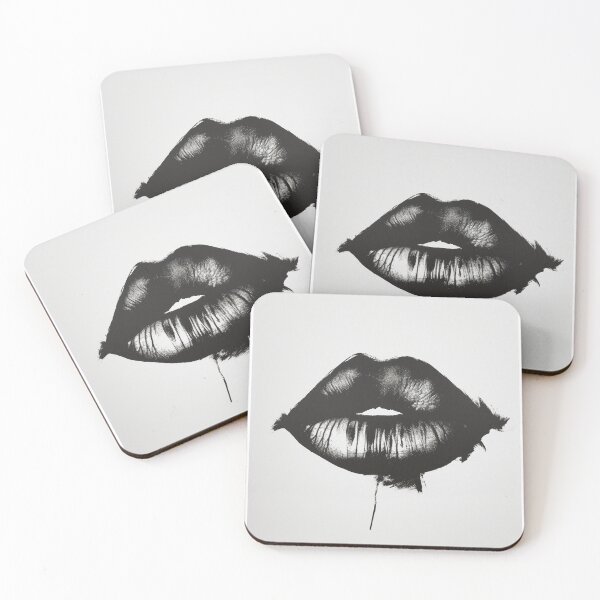 Item preview, Lips | Black and White designed and sold by designselegant.