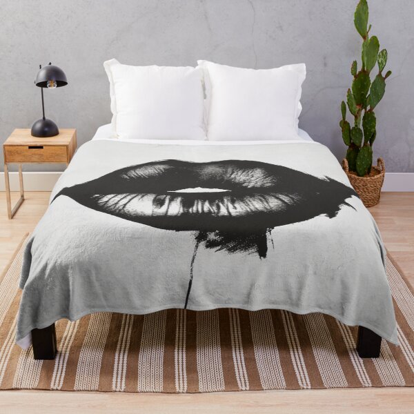 Item preview, Lips | Black and White designed and sold by designselegant.