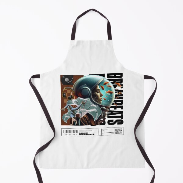Item preview, BREAKBEAT  - Female Astronaut (black)  designed and sold by Discothreadz.