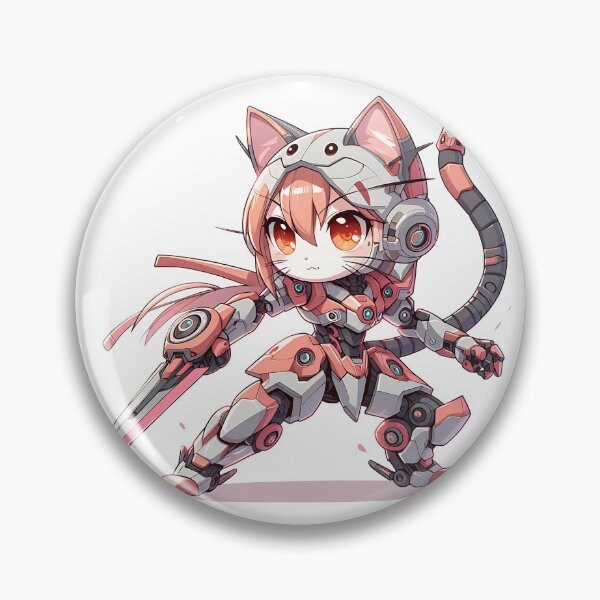 Item preview, anime cat mech designed and sold by Suukunna.