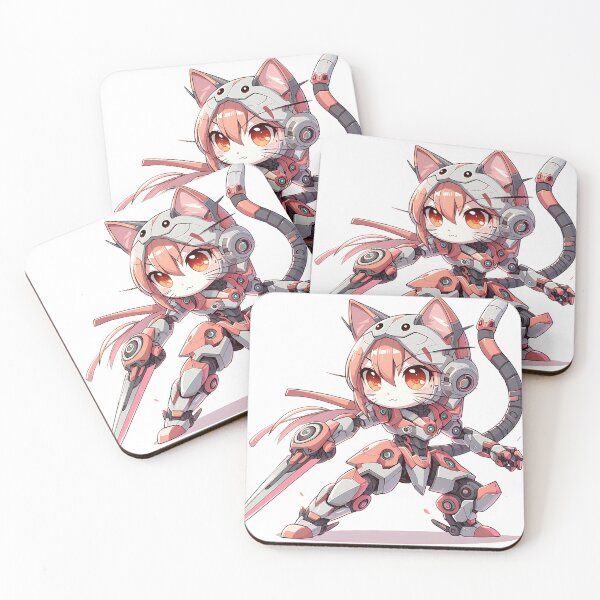 Item preview, anime cat mech designed and sold by Suukunna.