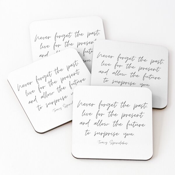 Item preview, Tracy Spiridakos Quote designed and sold by Toby’s Treasures.
