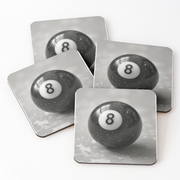 Item preview, 8 Number Pool | Black and White designed and sold by designselegant.