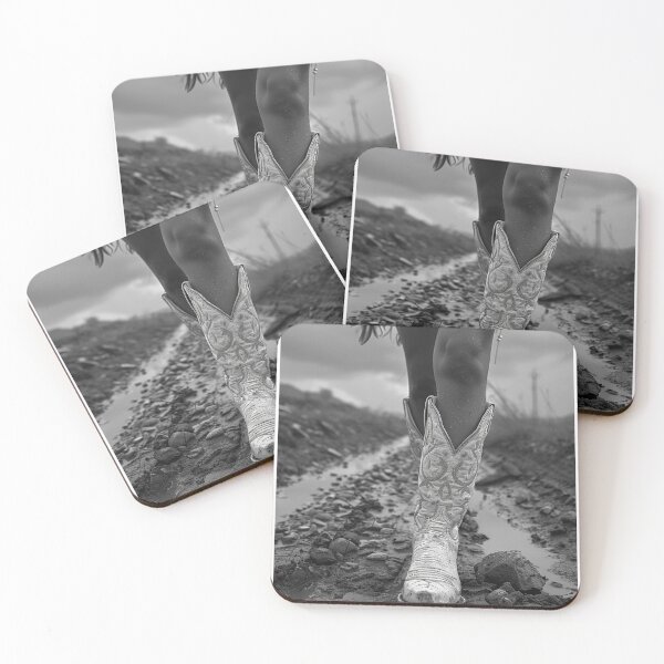 Item preview, Cowgirl Boots | Black and White designed and sold by designselegant.