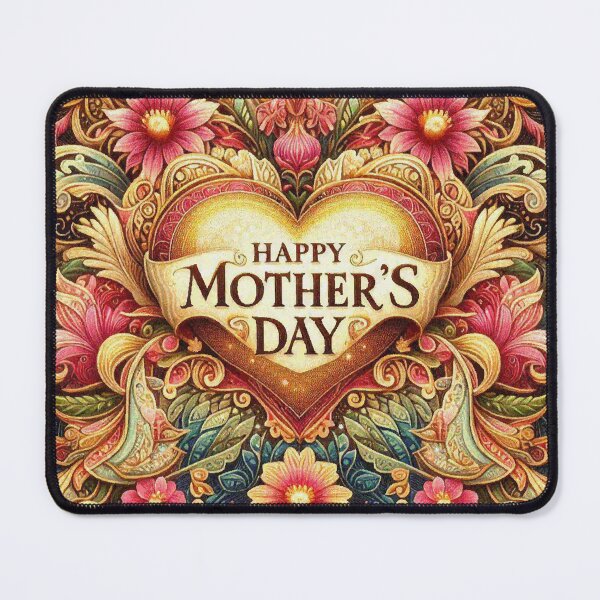 Artikelvorschau, Geschenk für Mütter Muttertag Gold Herz Blumen Blume entworfen und verkauft von Illuministique.