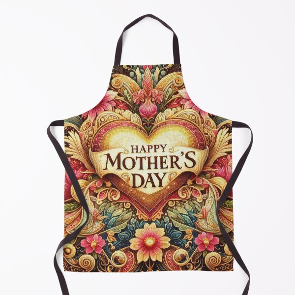 Artikelvorschau, Geschenk für Mütter Muttertag Gold Herz Blumen Blume entworfen und verkauft von Illuministique.