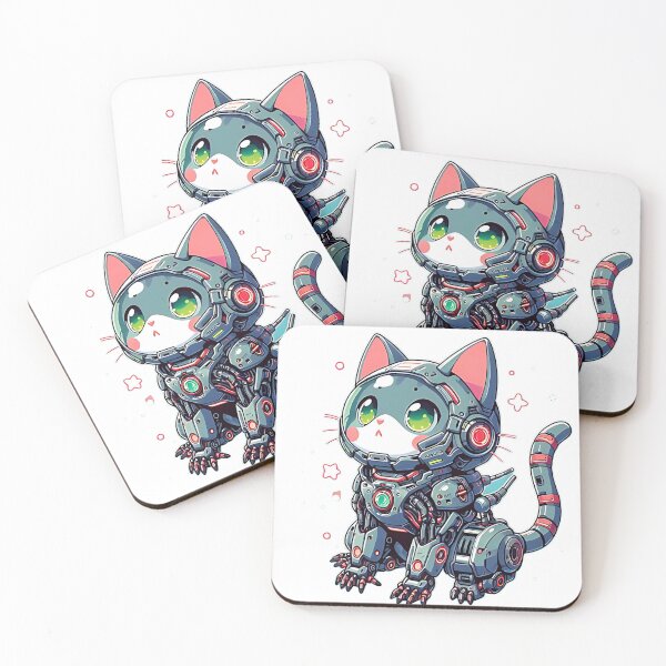 Item preview, anime cat mech designed and sold by Suukunna.